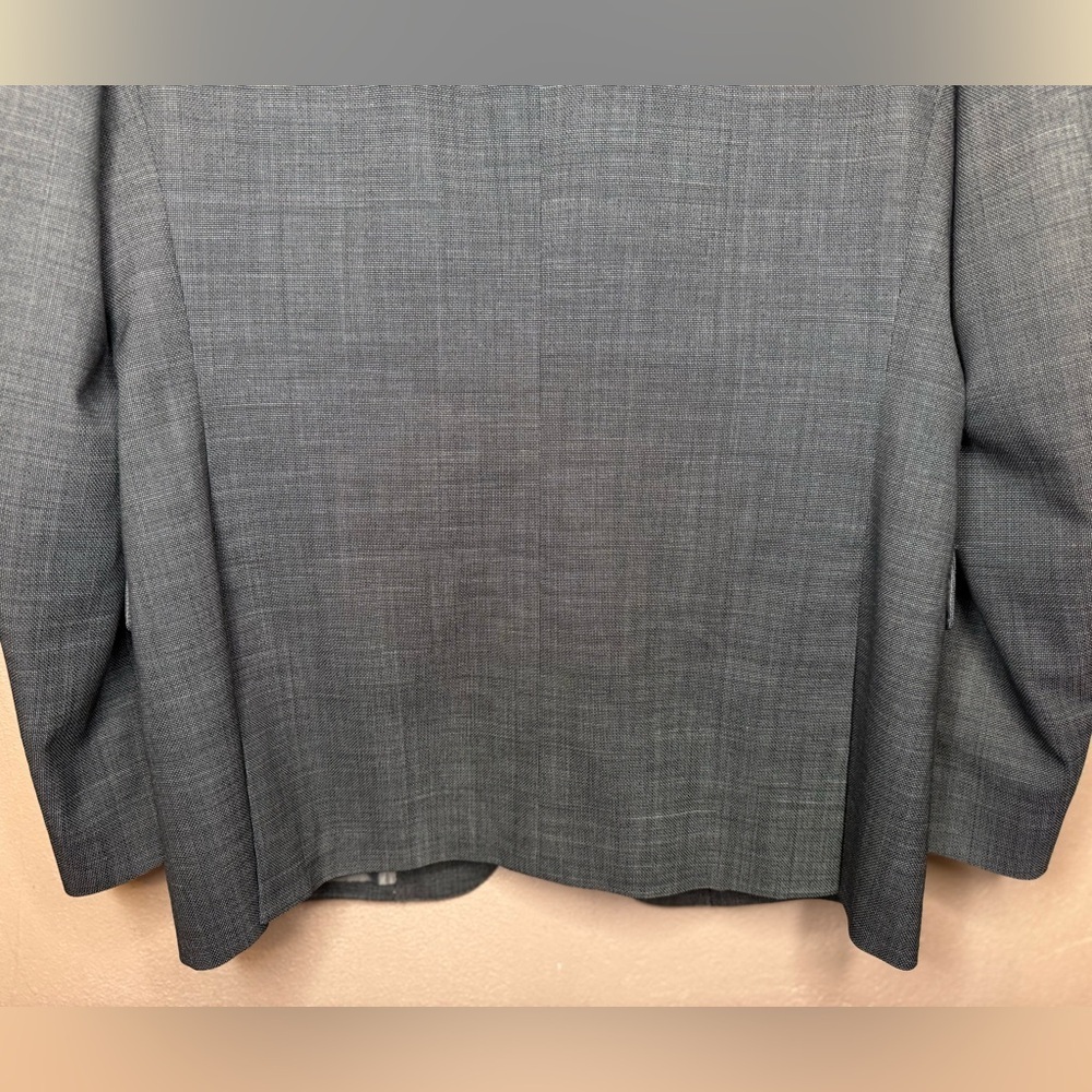 Bonobos Men's Jetsetter Wool Blazer Gray Size 38R Professional Tailored Stretch - Picture 11 of 16